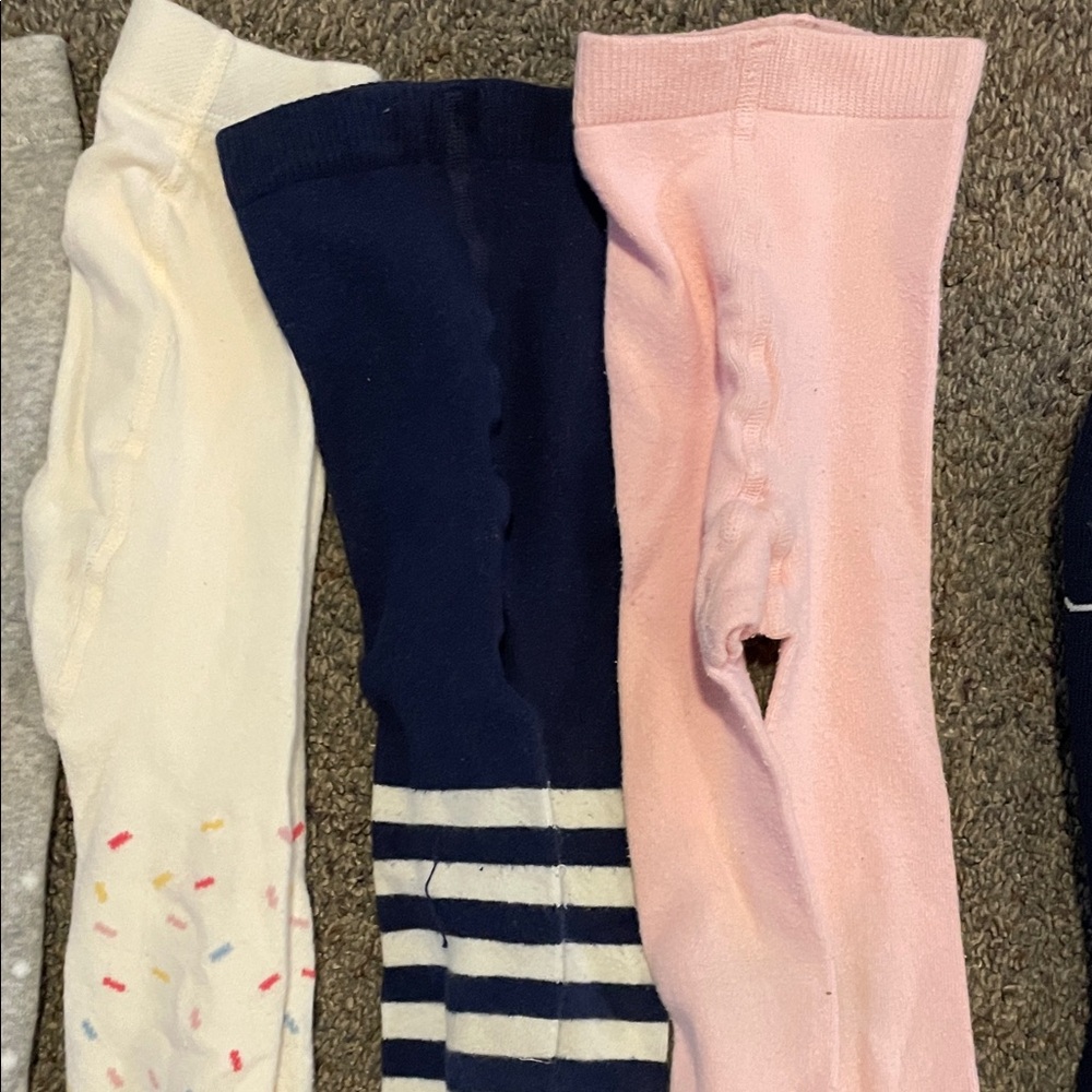 Kids Fun Patterned Tights Set - Picture 7 of 7